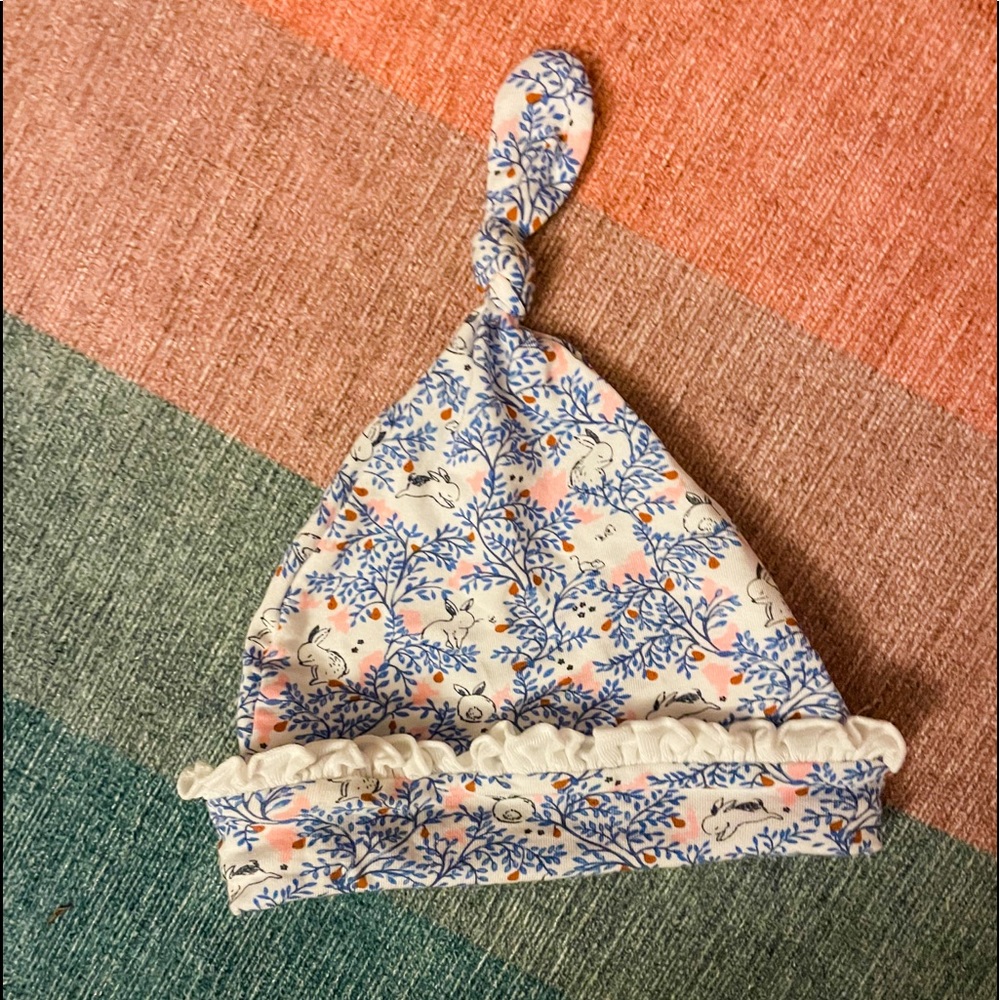 Newborn Floral Hat